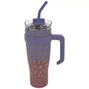 Leopard Print Ombre Insulated Tumbler