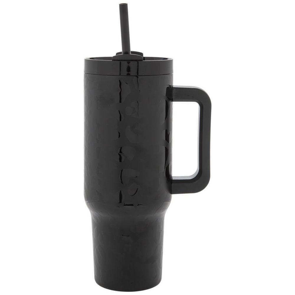 Black Leopard Print Stainless Steel Tumbler | Hobby Lobby | 2325827