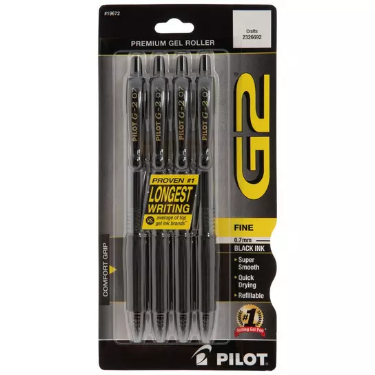 Assorted Black Fabric Markers - 4 Piece Set, Hobby Lobby