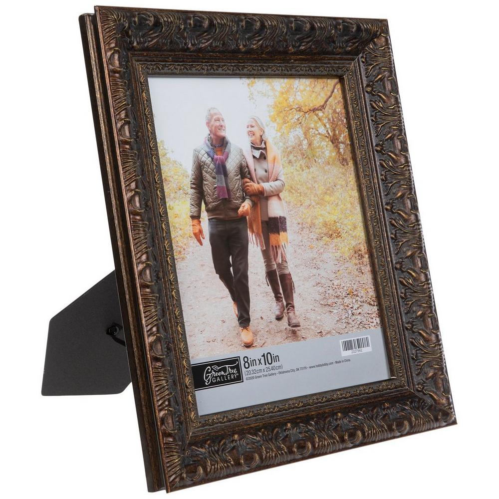 Bronze Embossed Wood Picture Frame