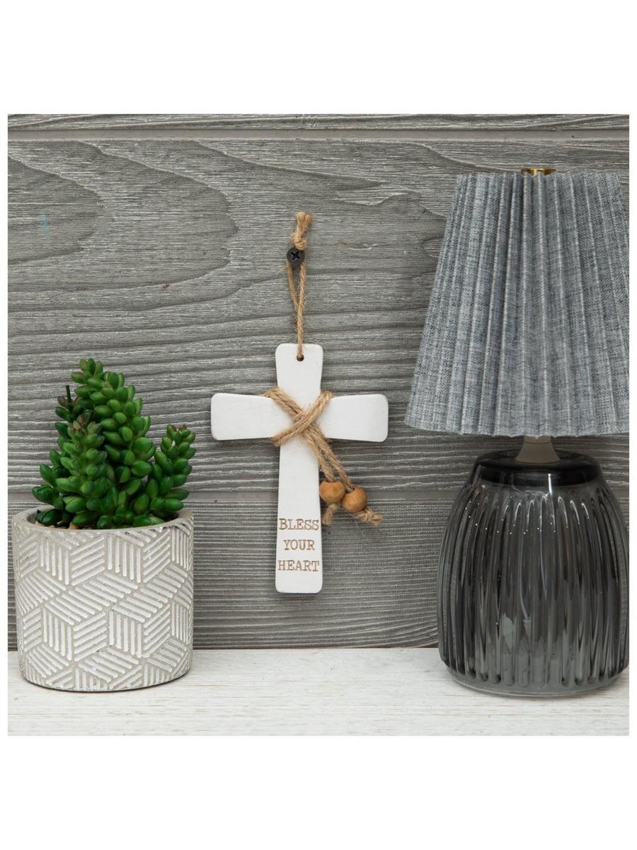 Bless Your Heart Mini Wood Wall Cross | Hobby Lobby | 2327666