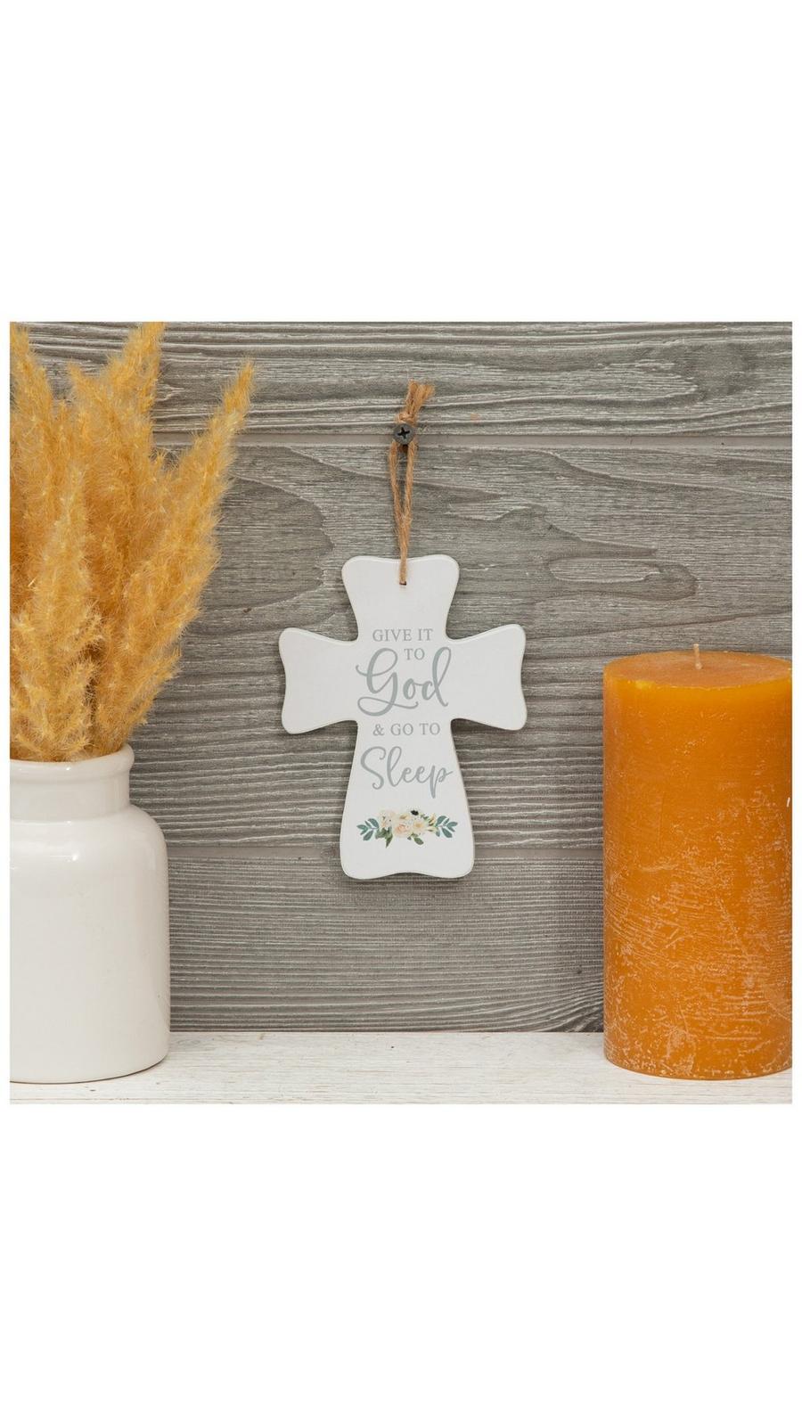 Give It To God Wood Wall Cross | Hobby Lobby | 2327708