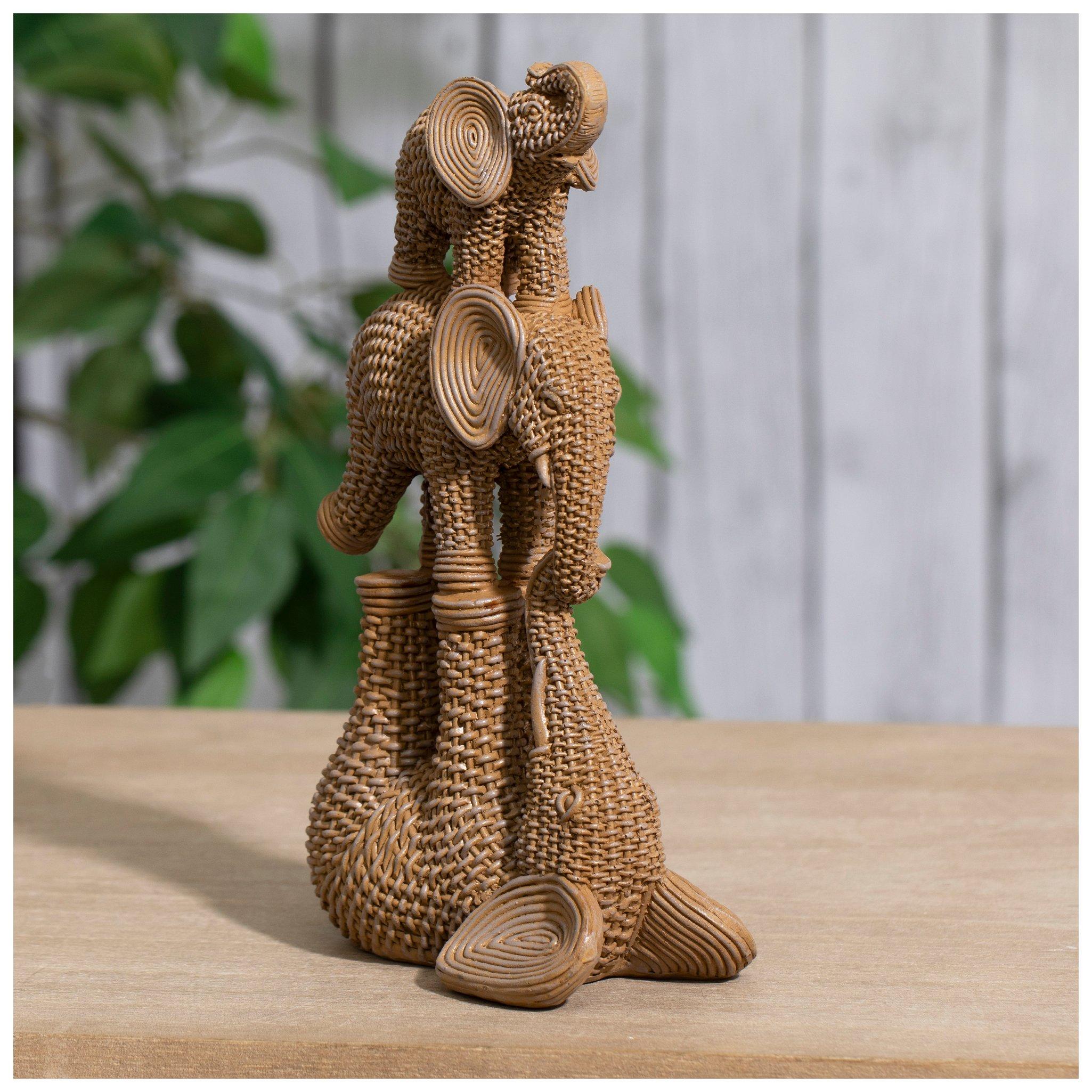 Woven Stacked Elephants Hobby Lobby 2328144