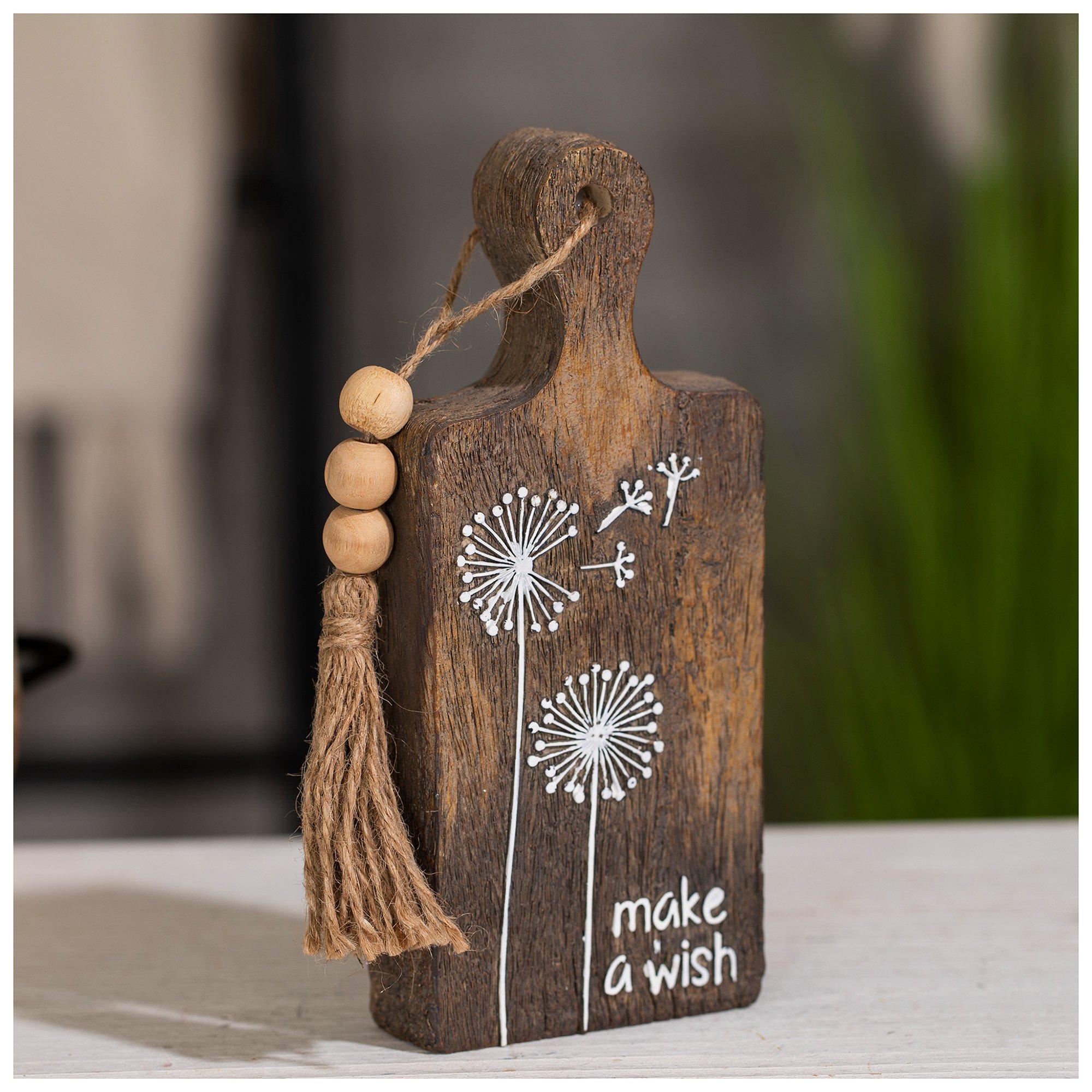 Make A Wish Paddle Wood Decor Hobby Lobby 2328243