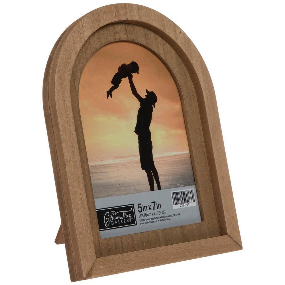 Natural Arched Picture Frame