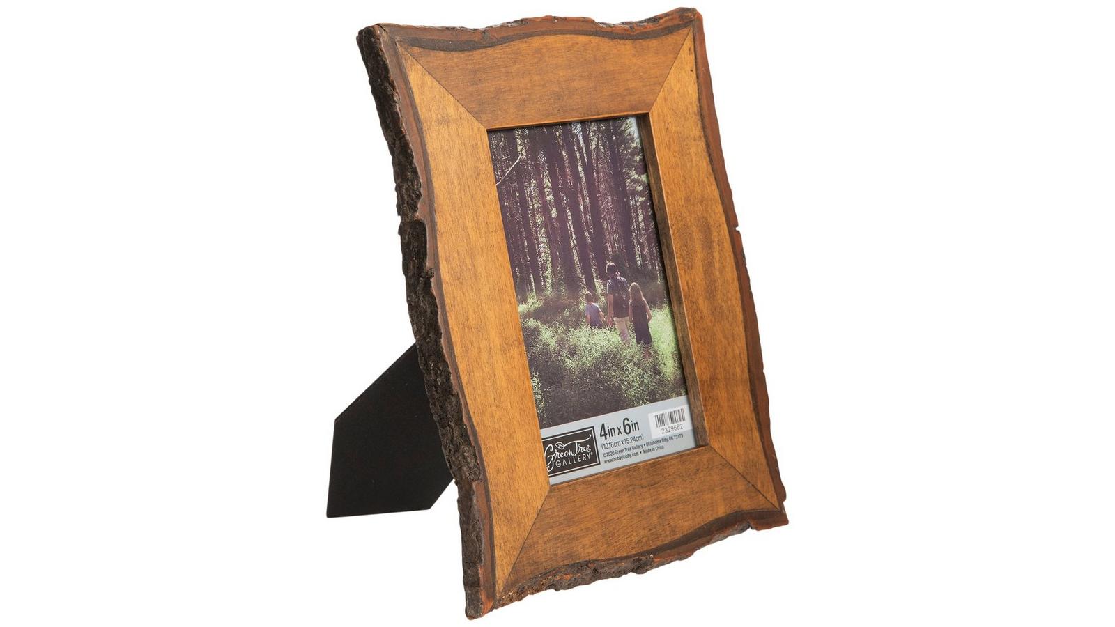 Live Edge Wood Picture Frame - 4