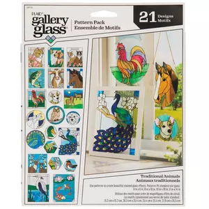Gallery Glass Traditional Pattern Pack, Hobby Lobby
