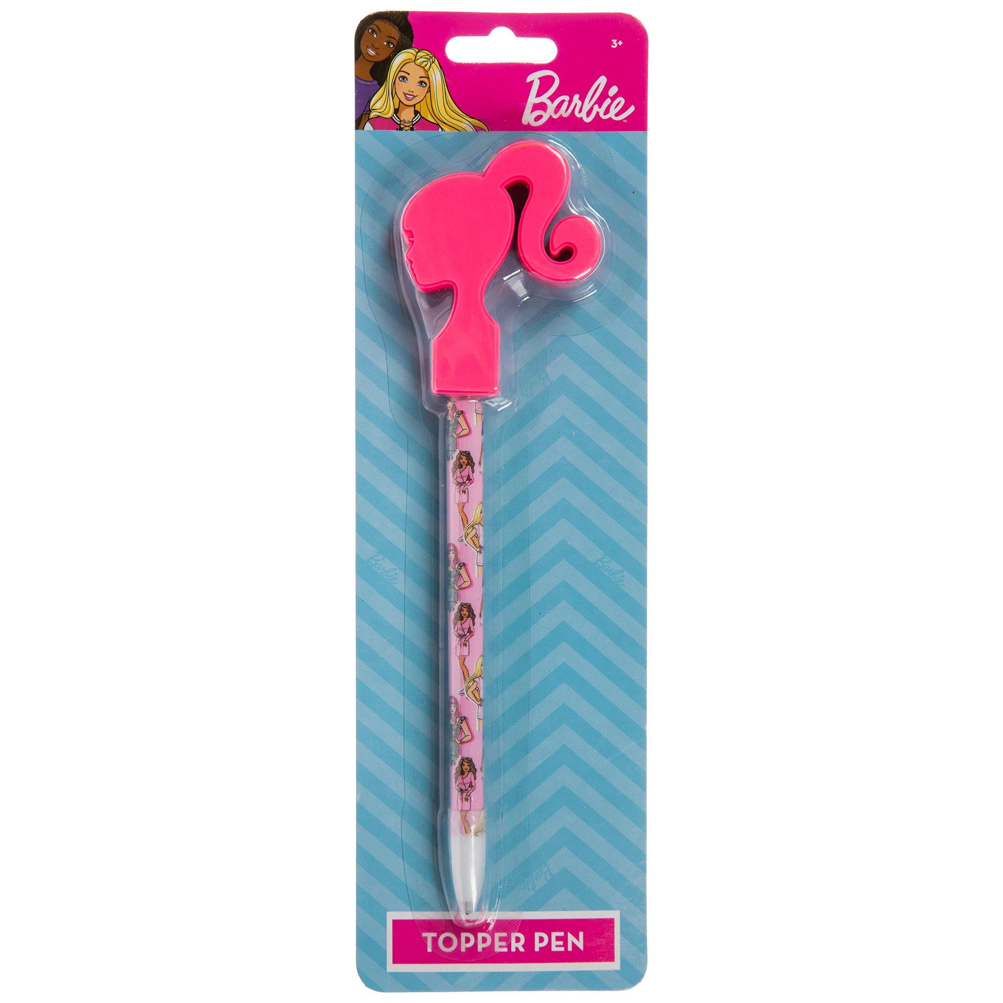 Barbie Straw/Pencil Toppers