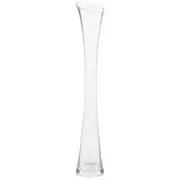 Slender Flared Rim Glass Vase