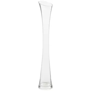 Slender Flared Rim Glass Vase