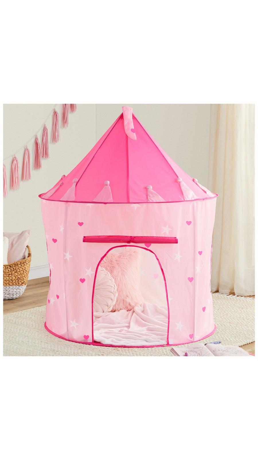 ピンクハウス 2点セット Pink Starry Princess Castle Tent | Hobby Lobby | 2330975