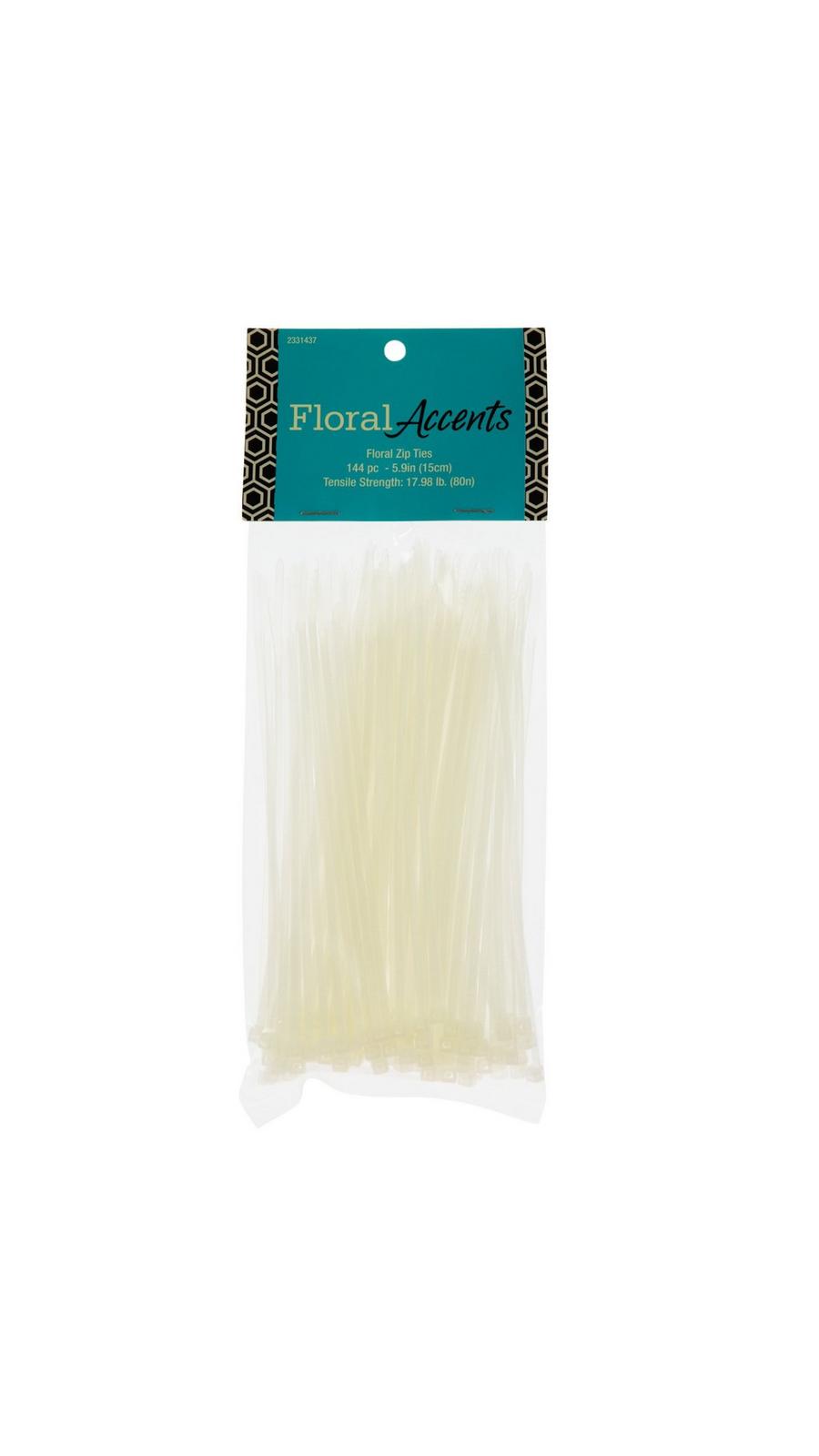 White Zip Ties | Hobby Lobby | 2331437