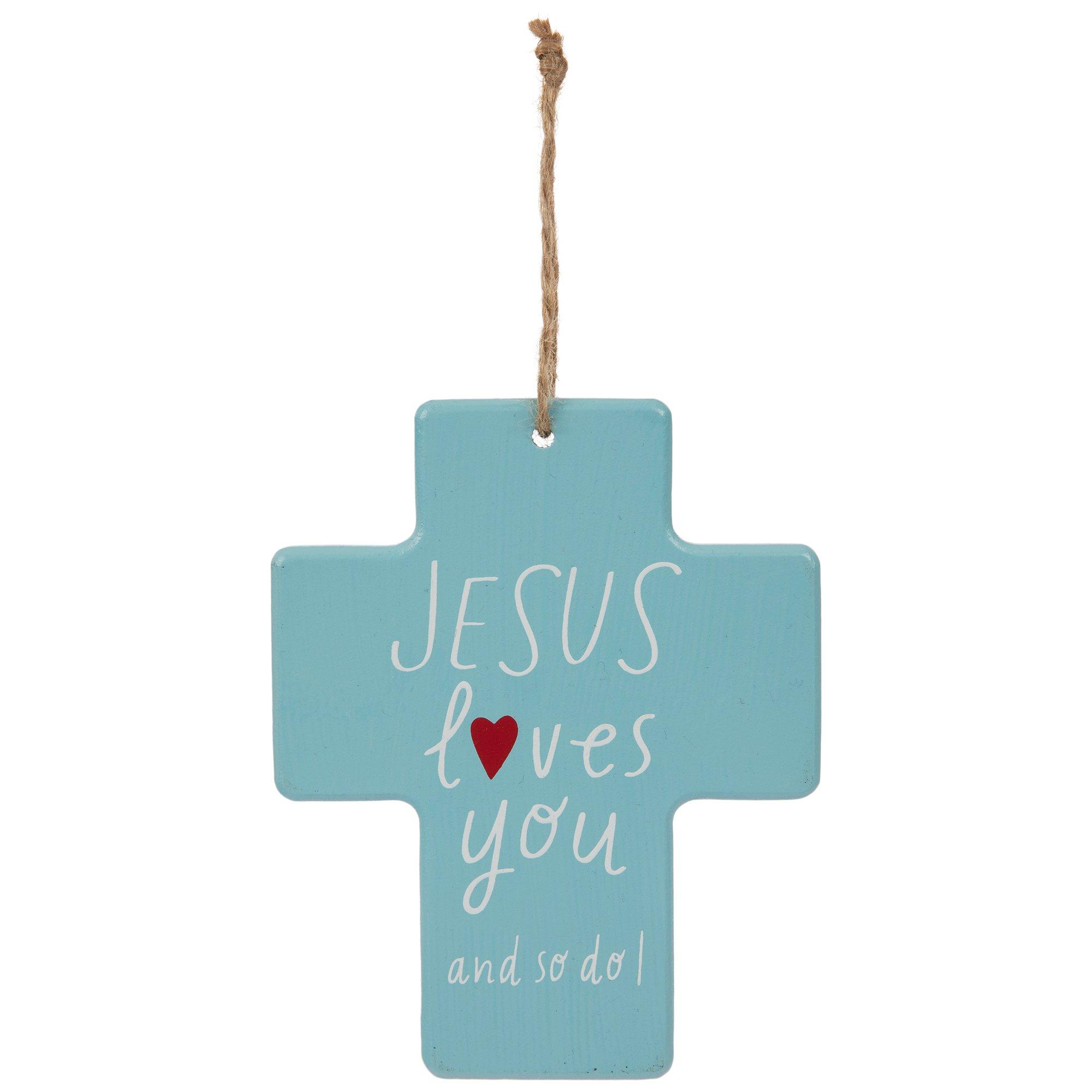 Jesus Loves You Mini Wood Wall Cross Hobby Lobby 2331544