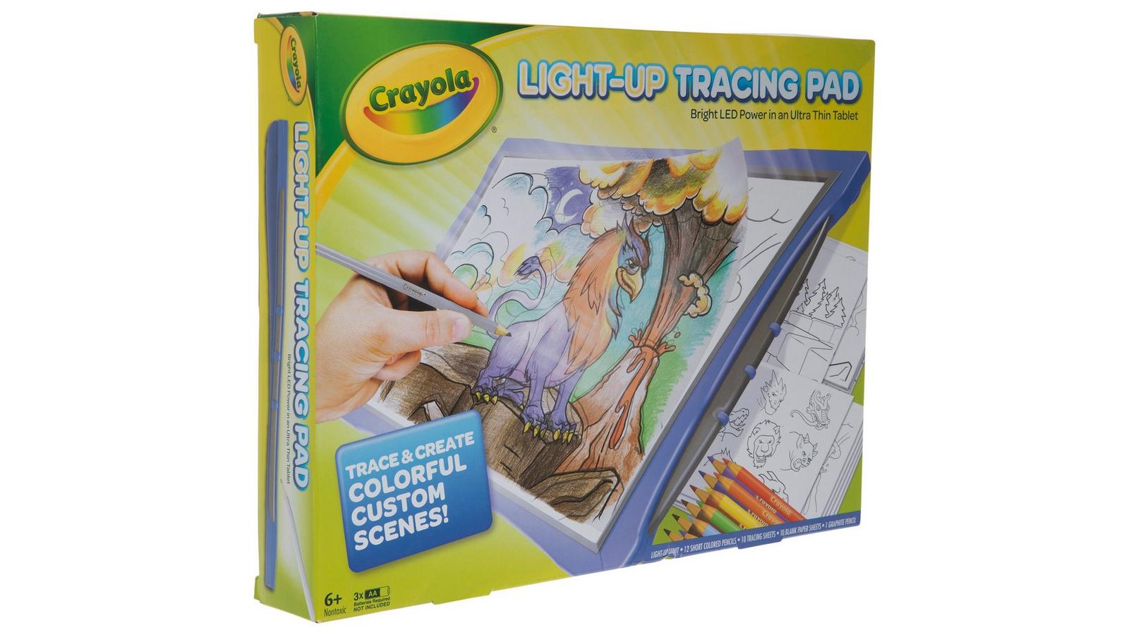 Amazon.com: Crayola Light Up Tracing Pad with Night Mode and