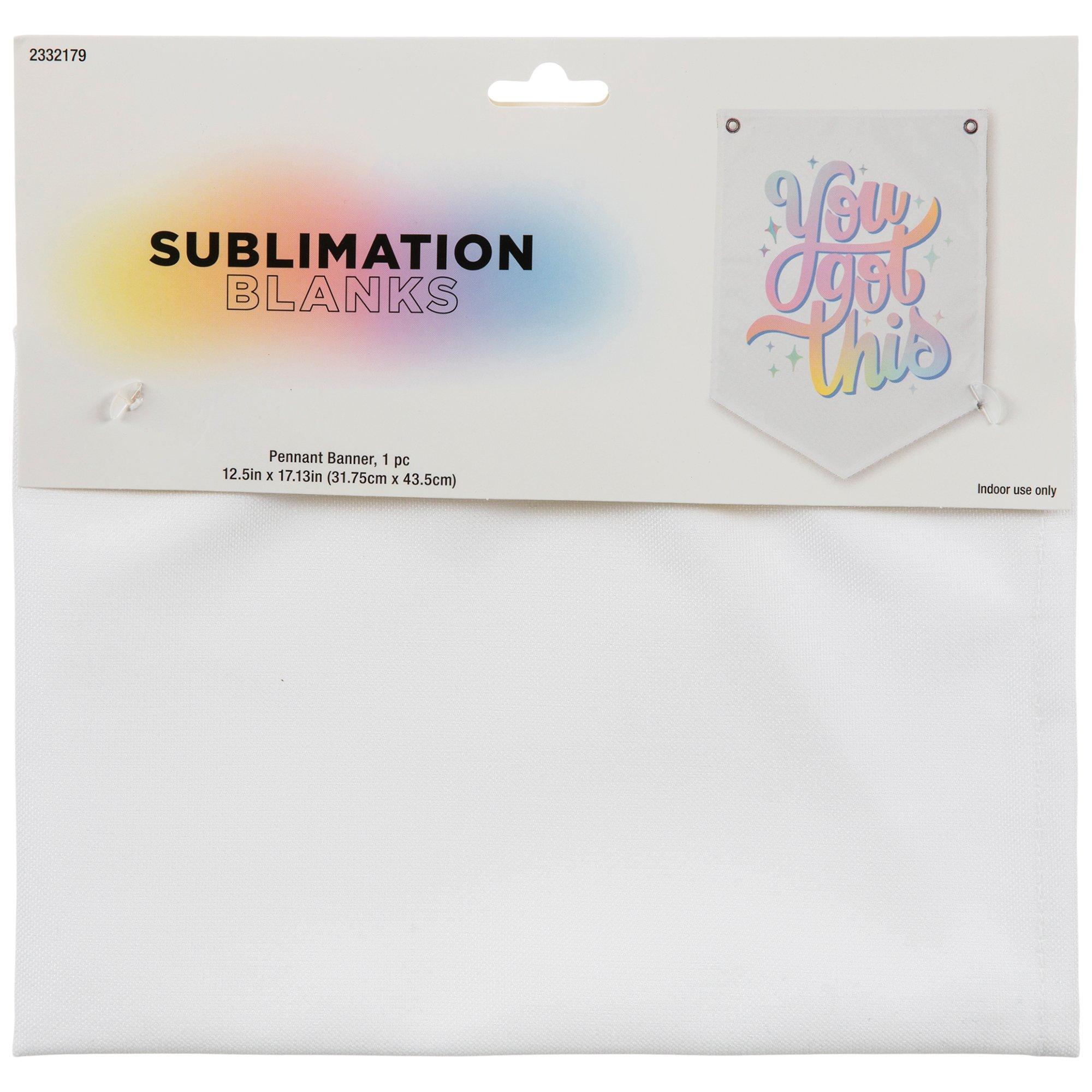 Pennant Banner Sublimation Blank Hobby Lobby 2332179