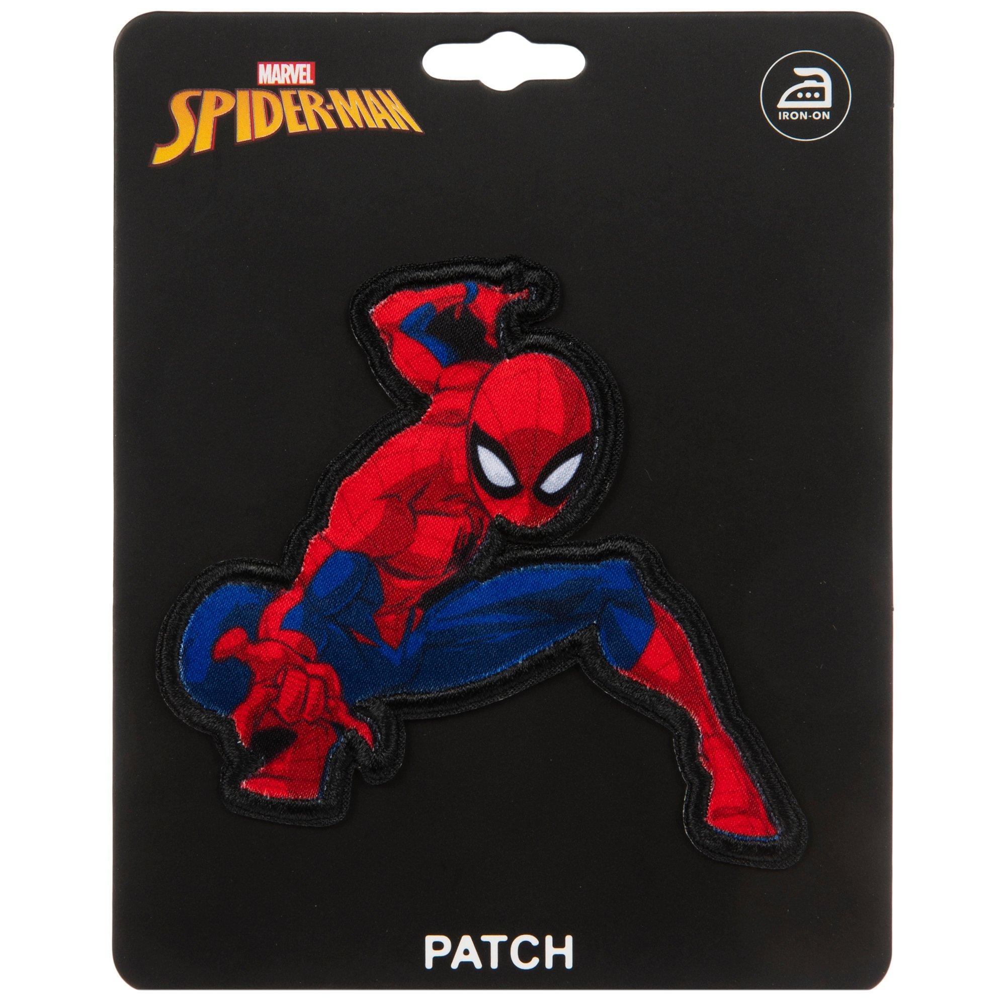 Spider-man Spider Logo Chest Iron-on Embroidered Patch, Custom Patch,  Limited Edition Patch, Patches, Pins, Costume, Cosplay, Spiderman 