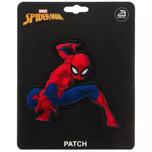 Official Marvel Spiderman Logo X-Large Logo Embroidered Iron On Applique  Patch