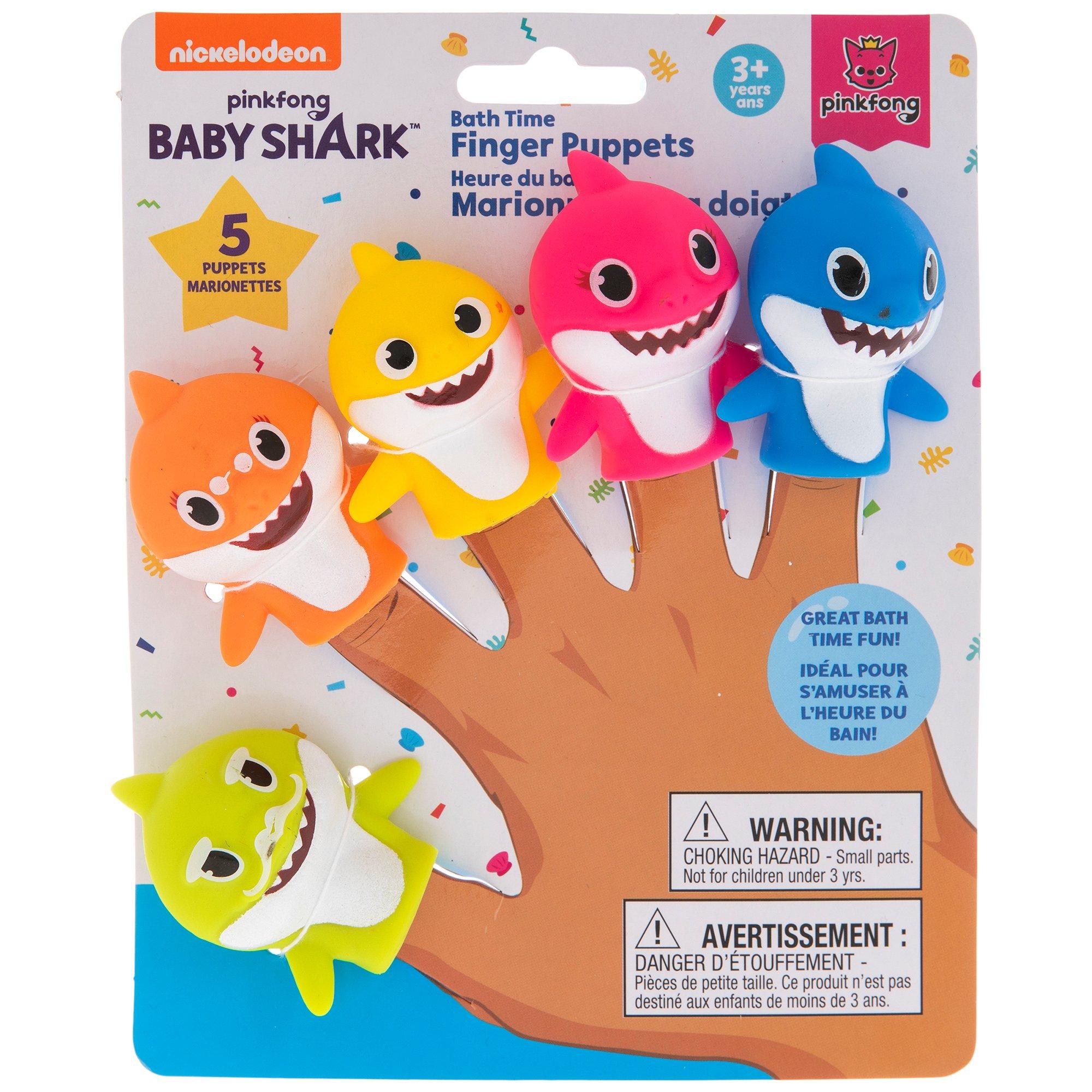 Baby Shark Bath Painting Playset, Dissolvable Finger Painting Bath