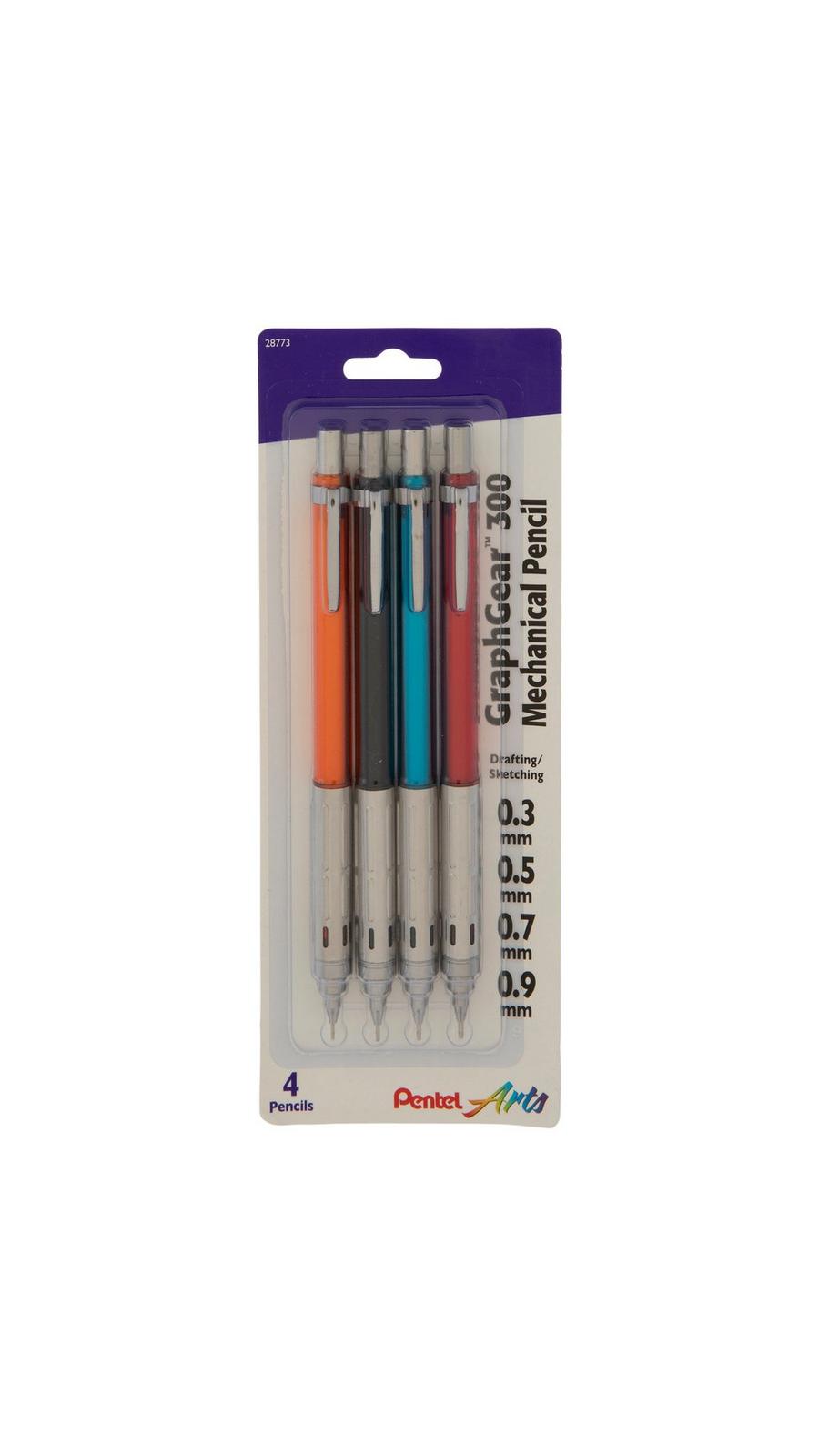 GraphGear 300 Mechanical Pencils - 4 Piece Set | Hobby Lobby | 2333920