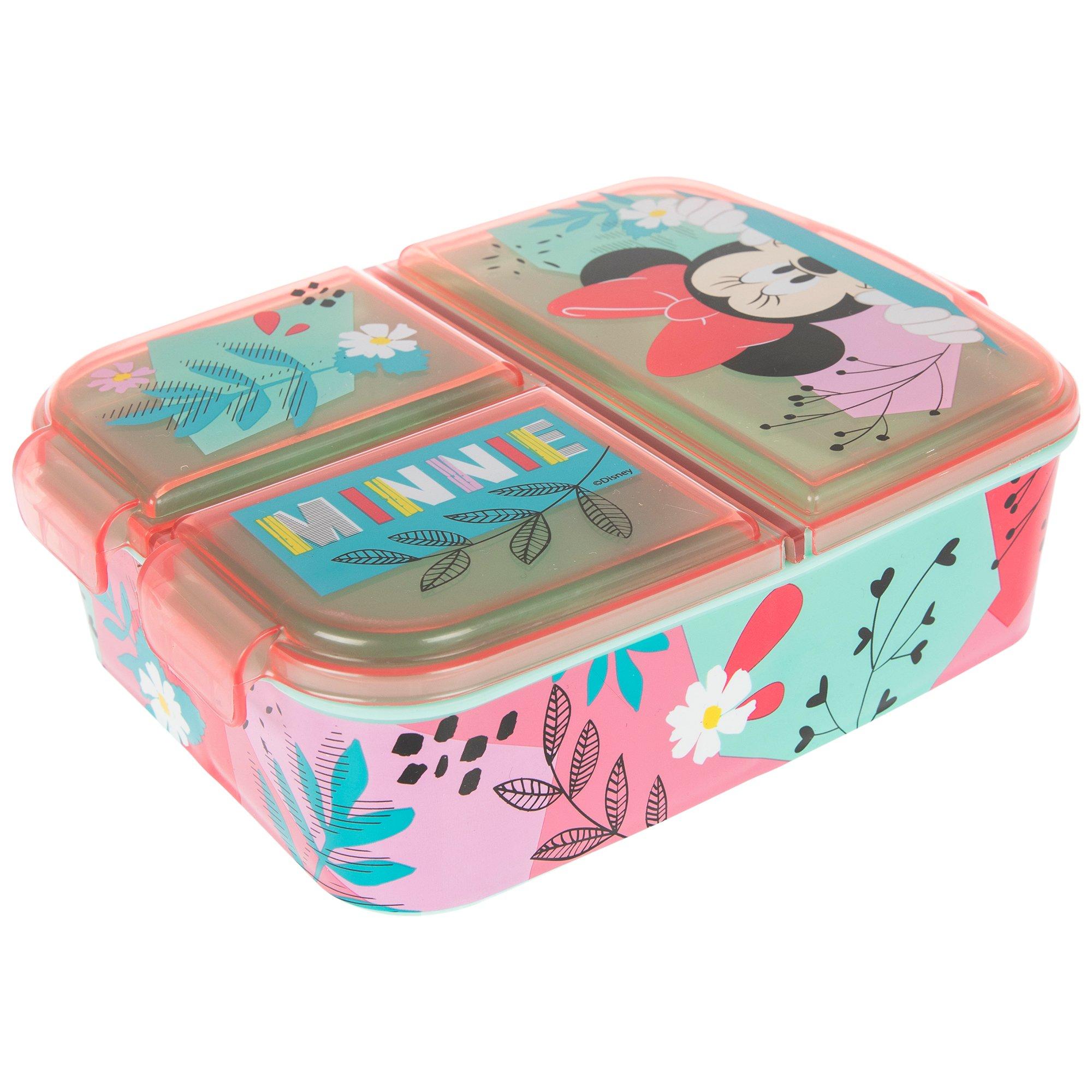 Wholesale Minnie Mouse Lunch box with cutlery - Oh My SKU: MN22068