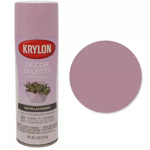 Krylon Decor Selects Matte Black Spray Paint and Primer In One