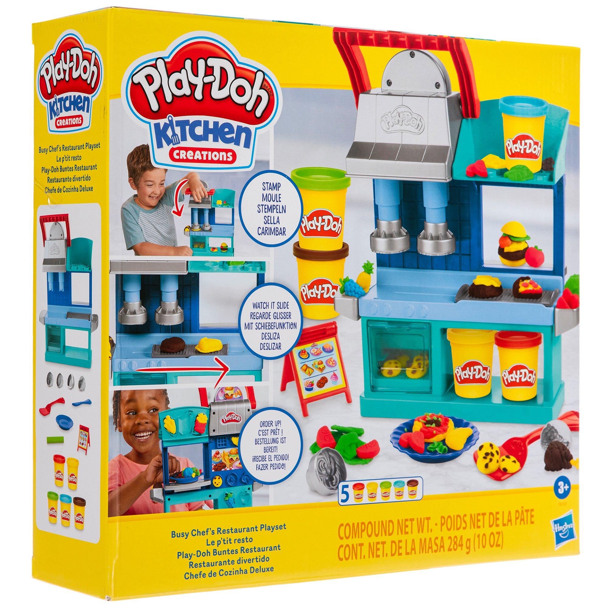 Play-Doh Kitchen Creations - Set per la Pasta, playset con 5 vasetti di  pasta da modellare - Hasbro - Play-Doh - Pasta da modellare - Giocattoli