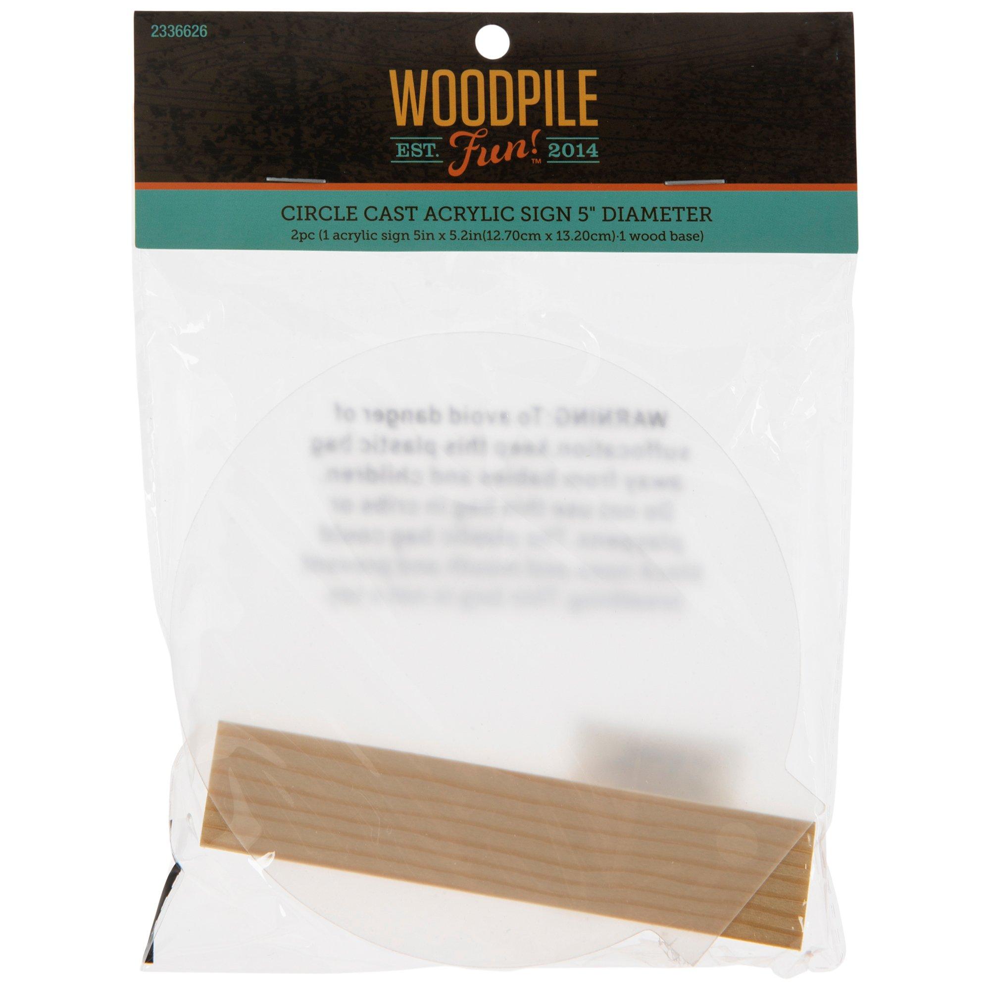 Circle Acrylic Sign Hobby Lobby 2336626