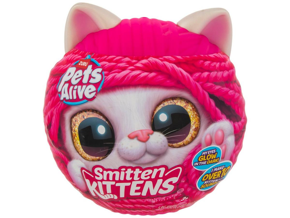 Kitty Surprise Cat And Kittens Toy Zuru Pets Alive Smitten Kittens