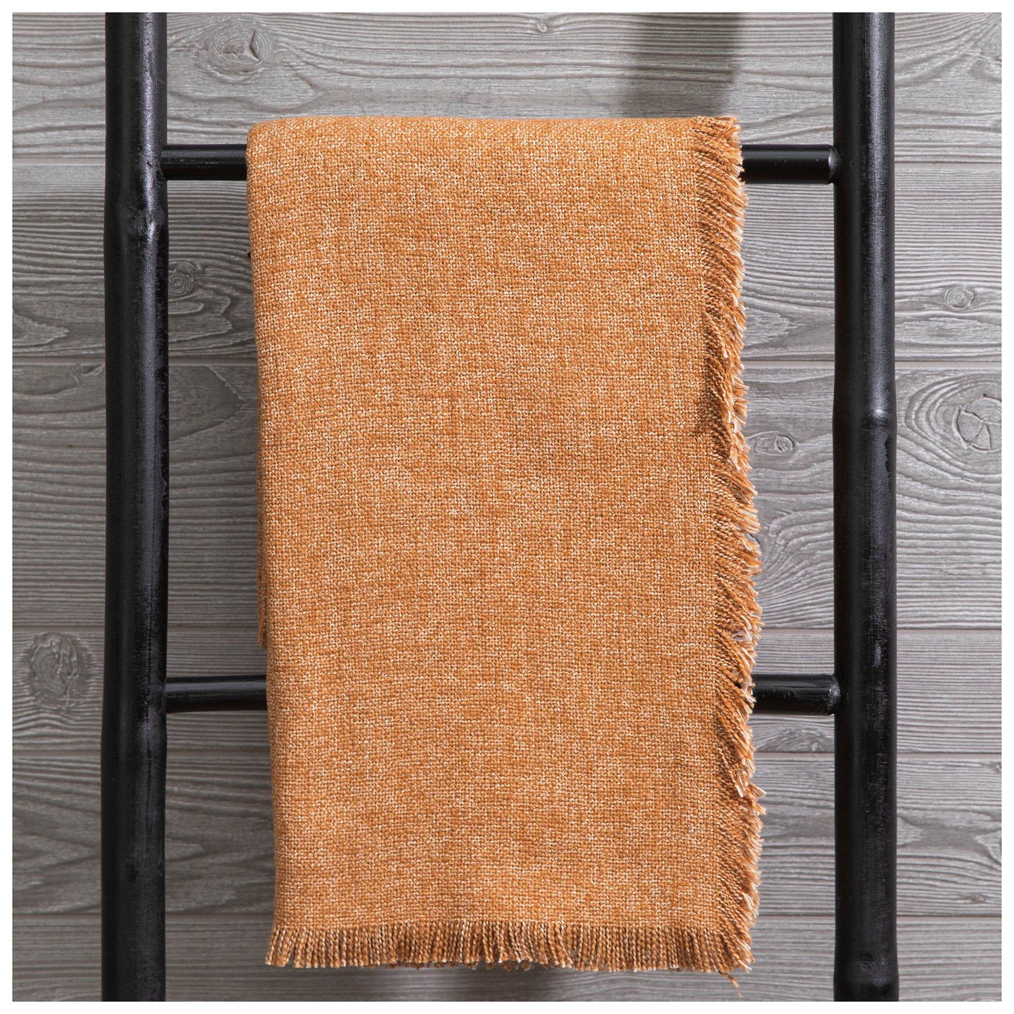 Woven Fringed Throw Blanket Hobby Lobby 2337186