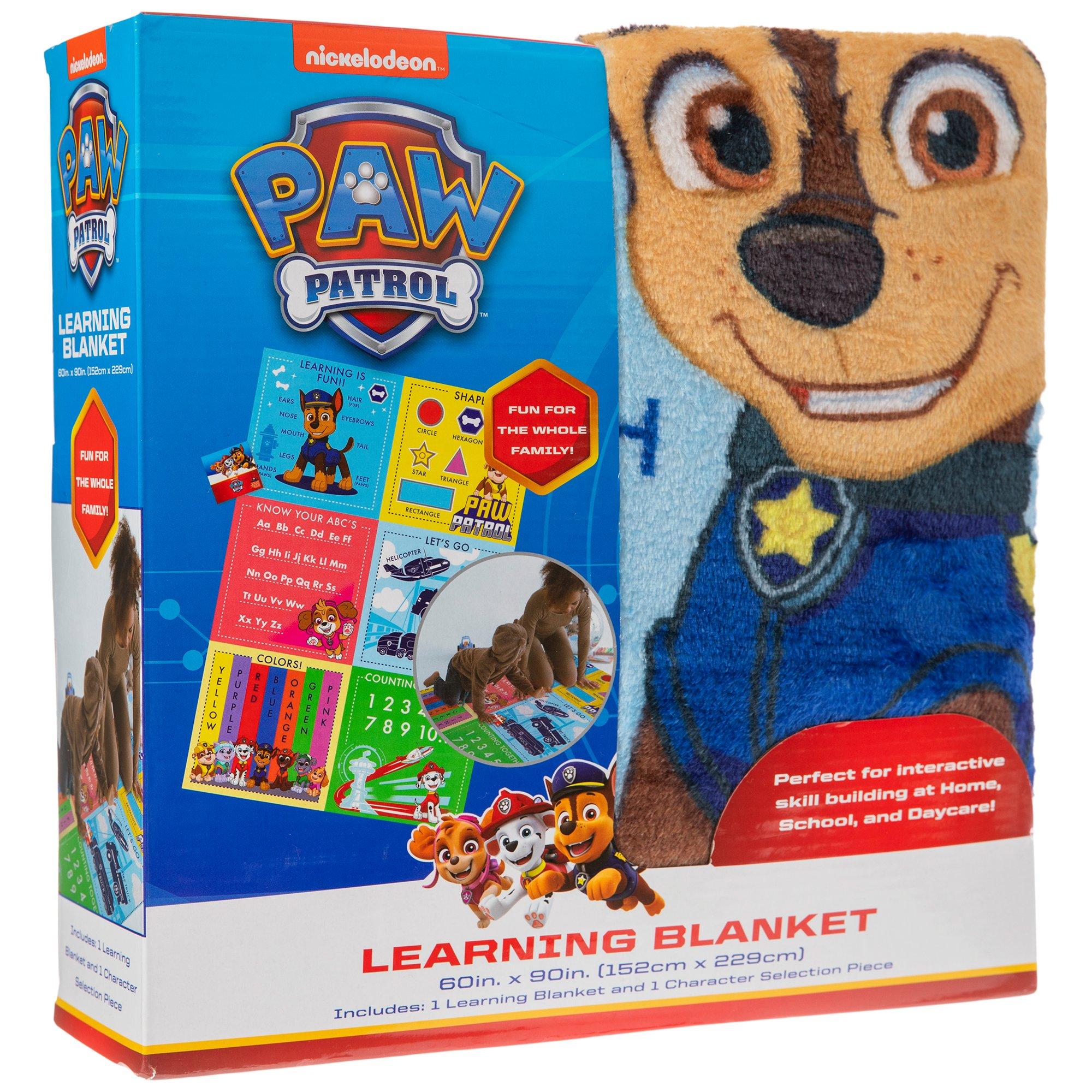 Paw Patrol Learning Blanket Hobby Lobby 2337566