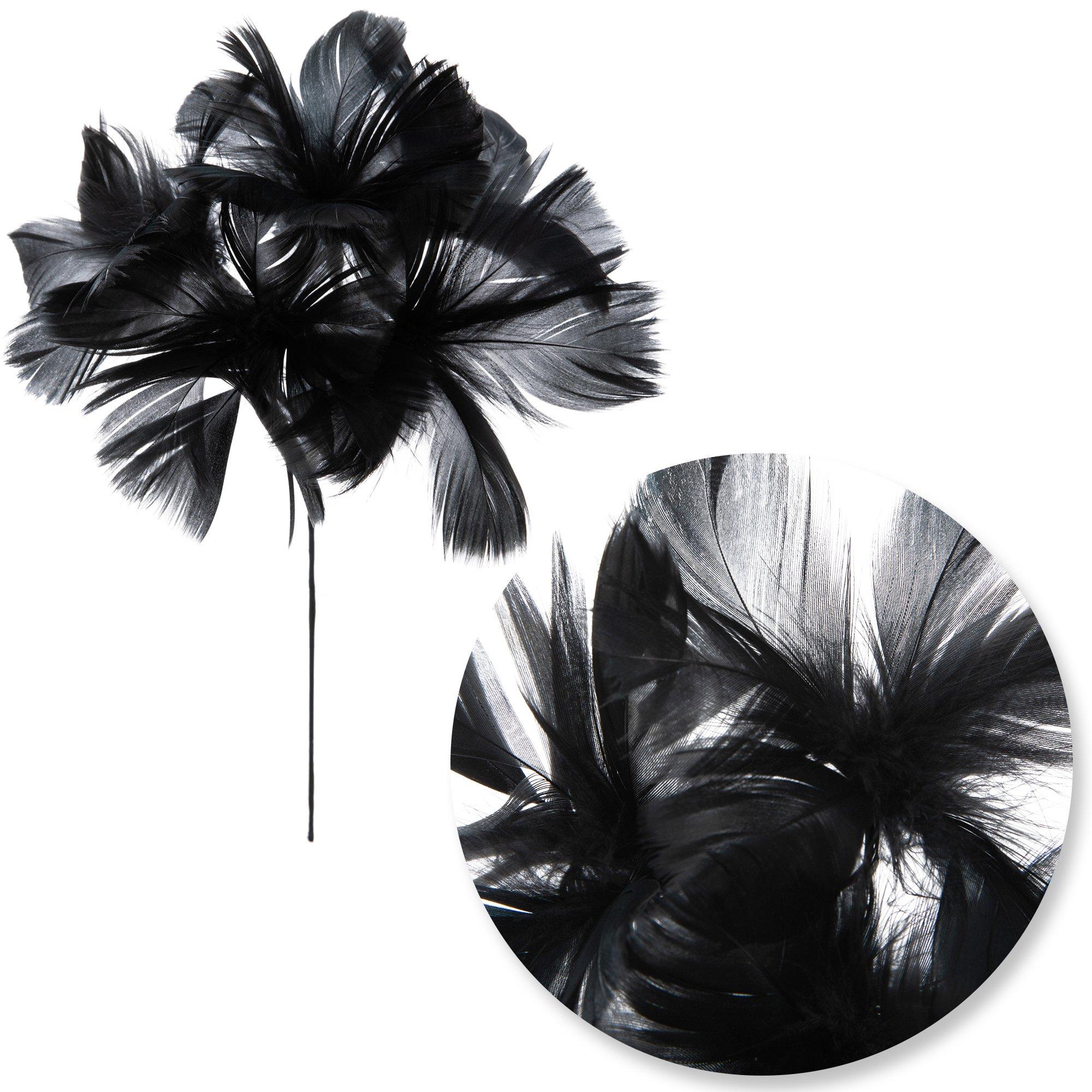 flowerlower320design Brown Feather Burgundy Ostrich Feather Drabs | Buy 4-8 Inches Craft