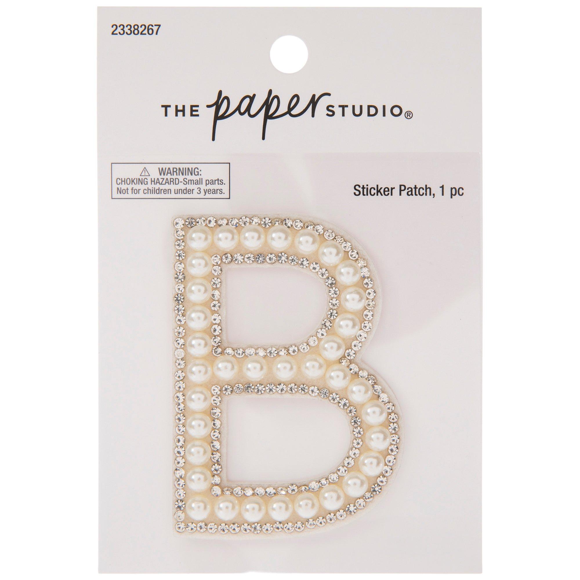 Pearl Letter Patch Sticker Hobby Lobby 2338267