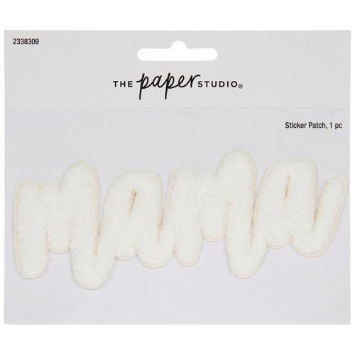 Cursive Mama Patch Sticker