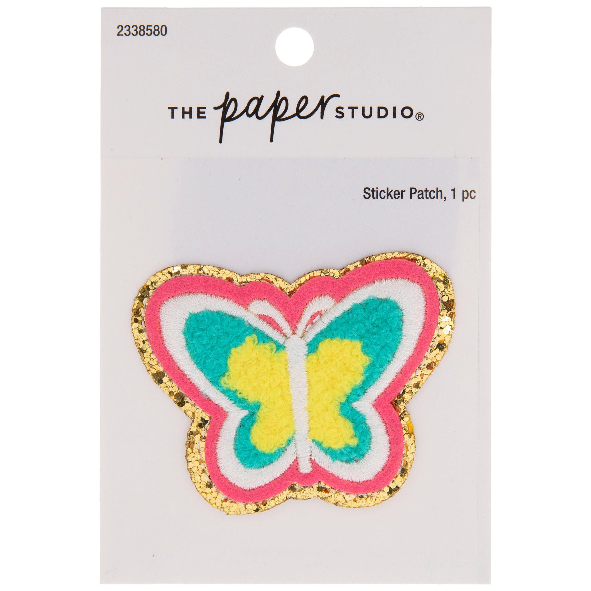 Butterfly Chenille Iron-On Patches, Hobby Lobby
