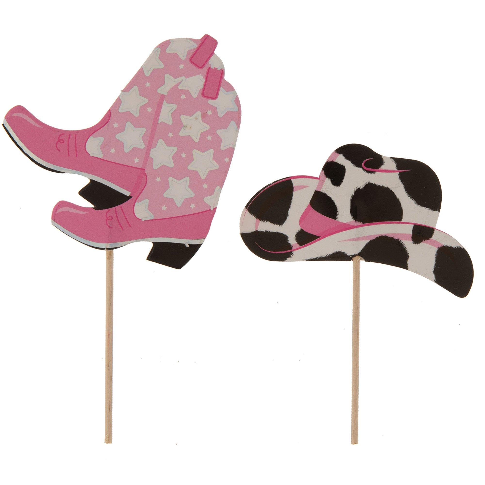 Boots & Hats Cupcake Toppers Hobby Lobby 2339026