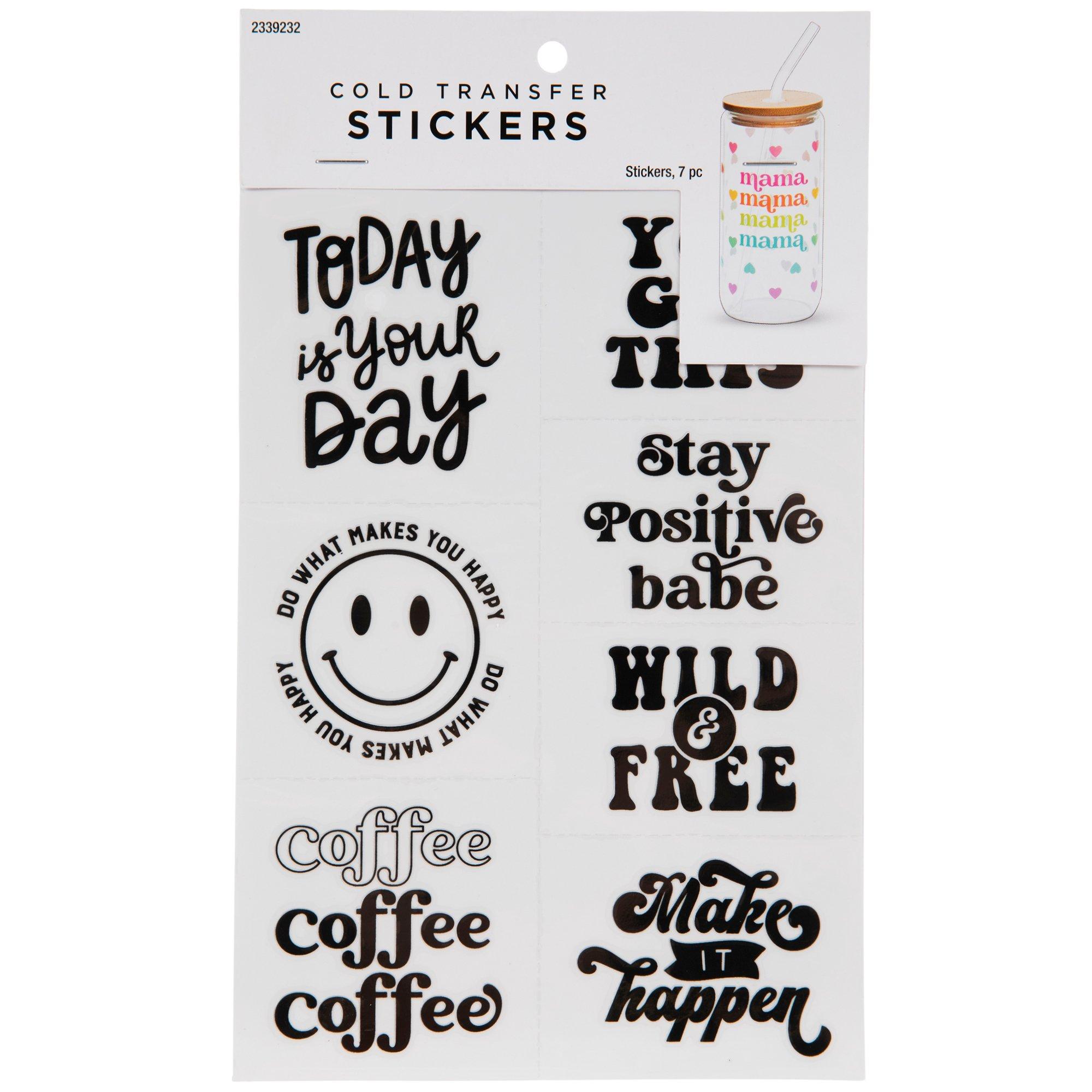 Black & White Retro Stickers Hobby Lobby 2339232