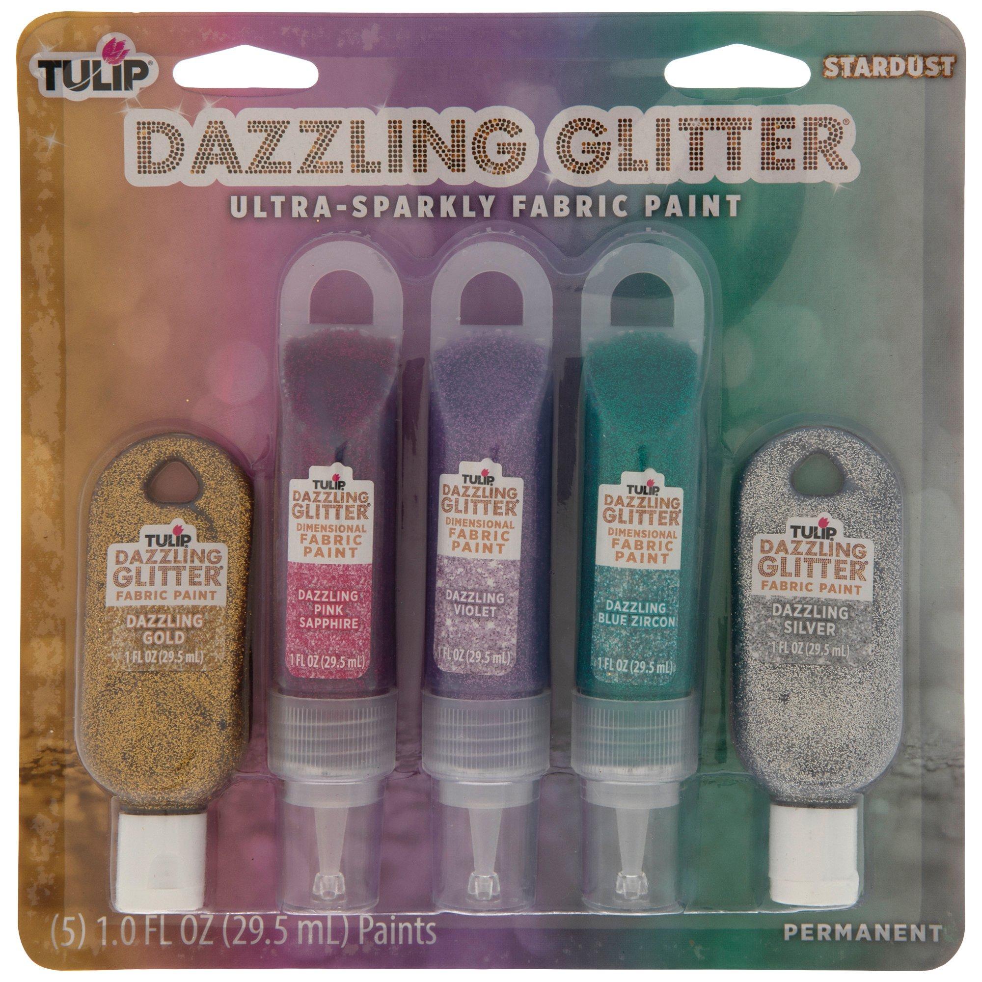 Stardust Dazzling Glitter Fabric Paint Hobby Lobby 2339372
