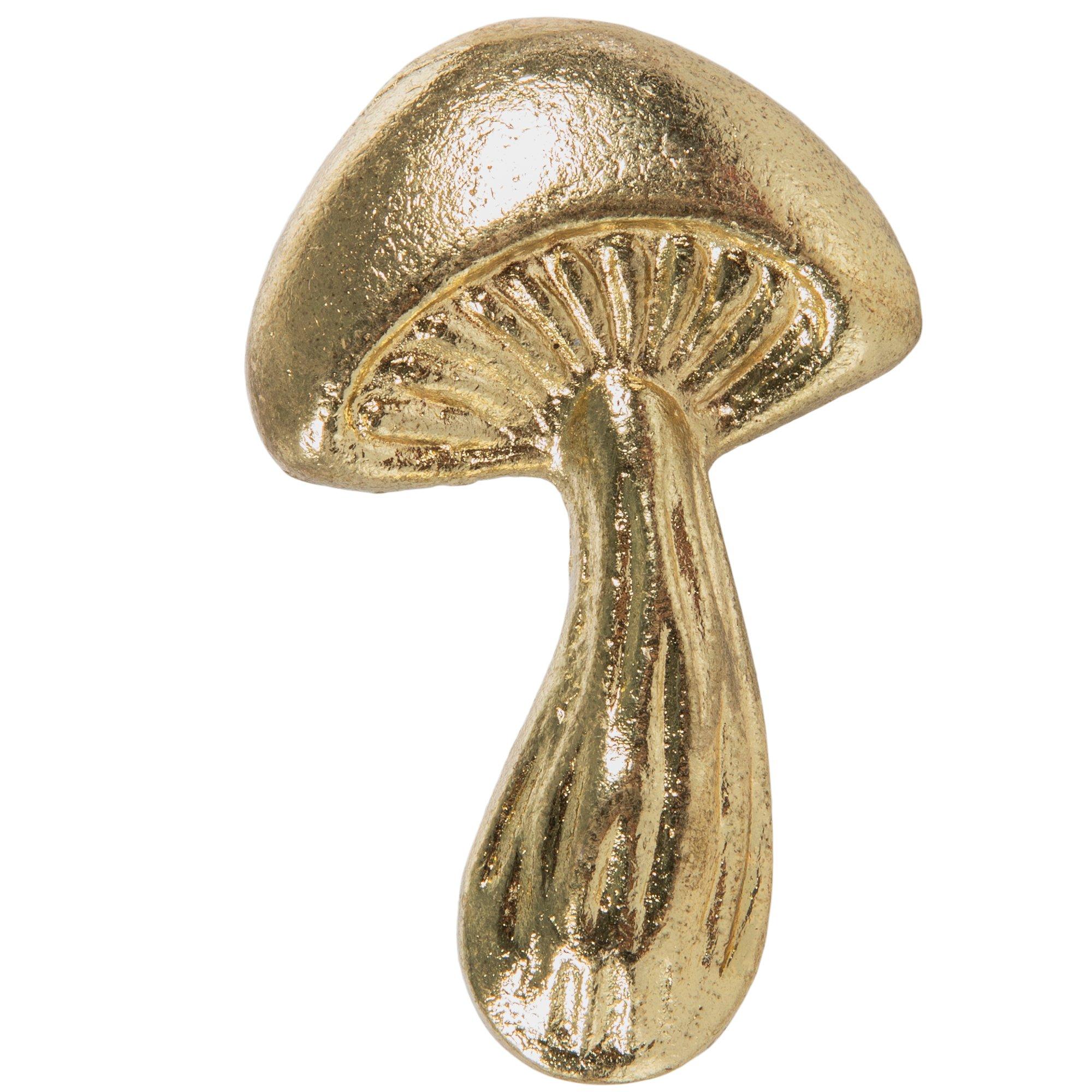 mushroom　0820 Gold Mushroom Metal Knob | Hobby Lobby | 2339711