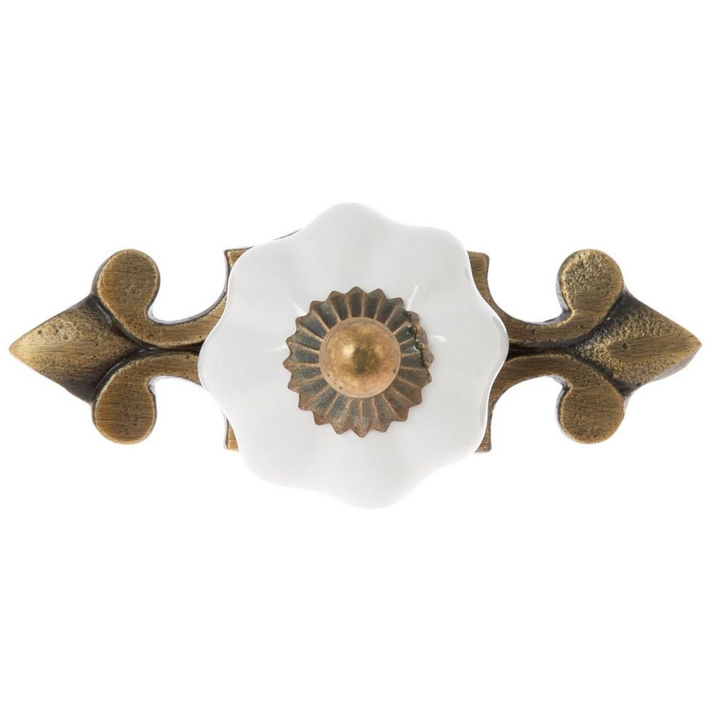 gold dresser knobs hobby lobby Gold Trim Flower Knob | Hobby Lobby