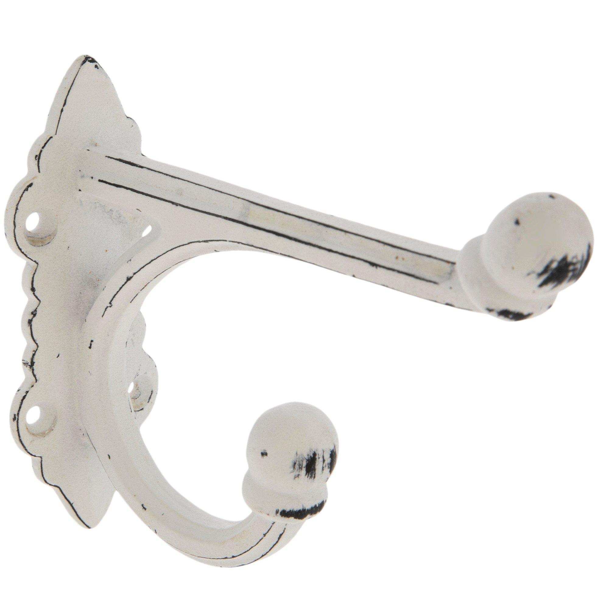 White Distressed Wall Hook Hobby Lobby 2340651