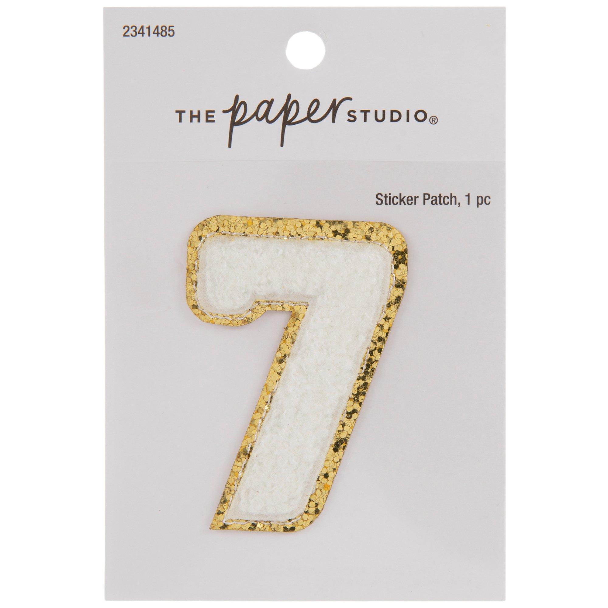 Number Chenille Patch Sticker Hobby Lobby 2341485