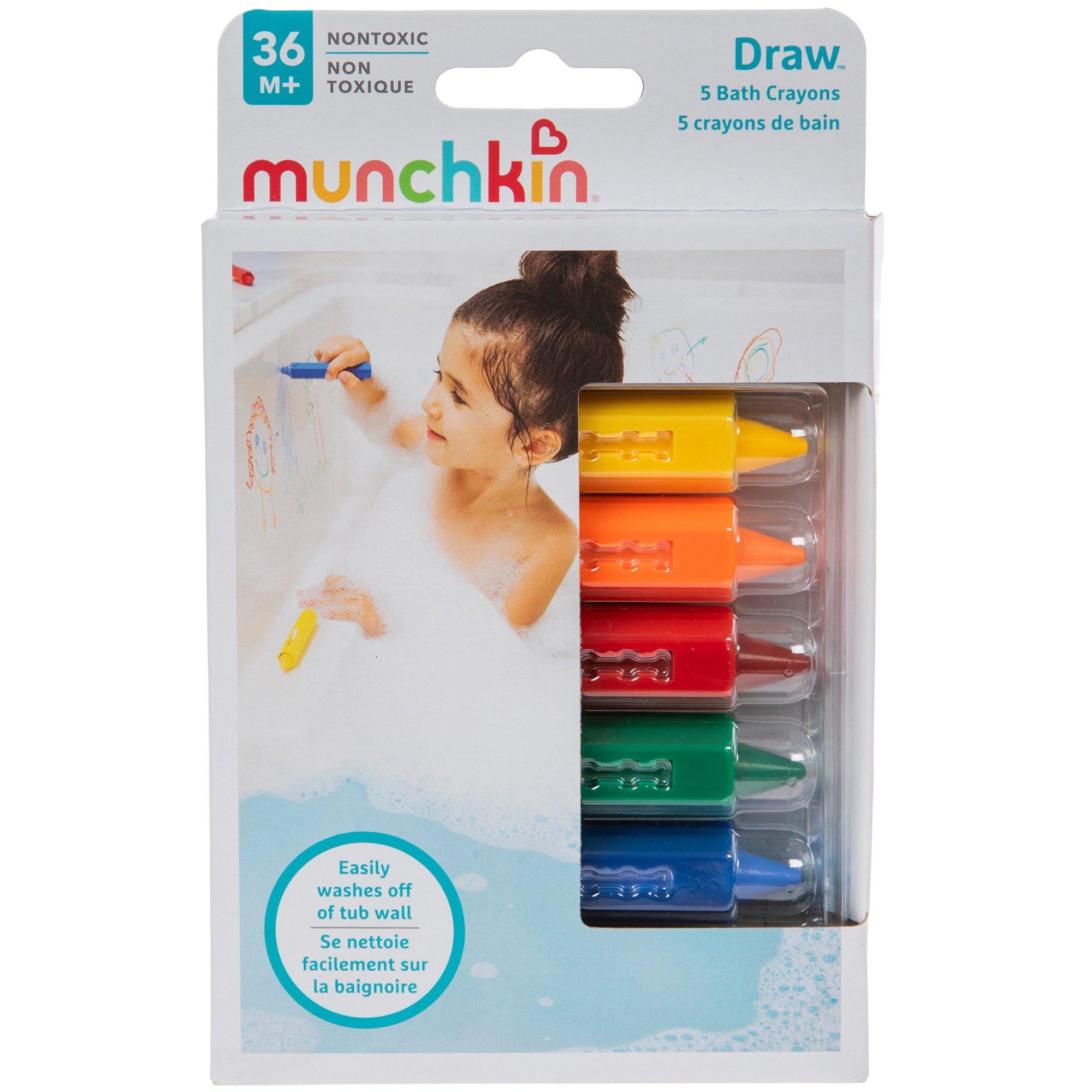 Munchkin Bath Crayons - 5 count