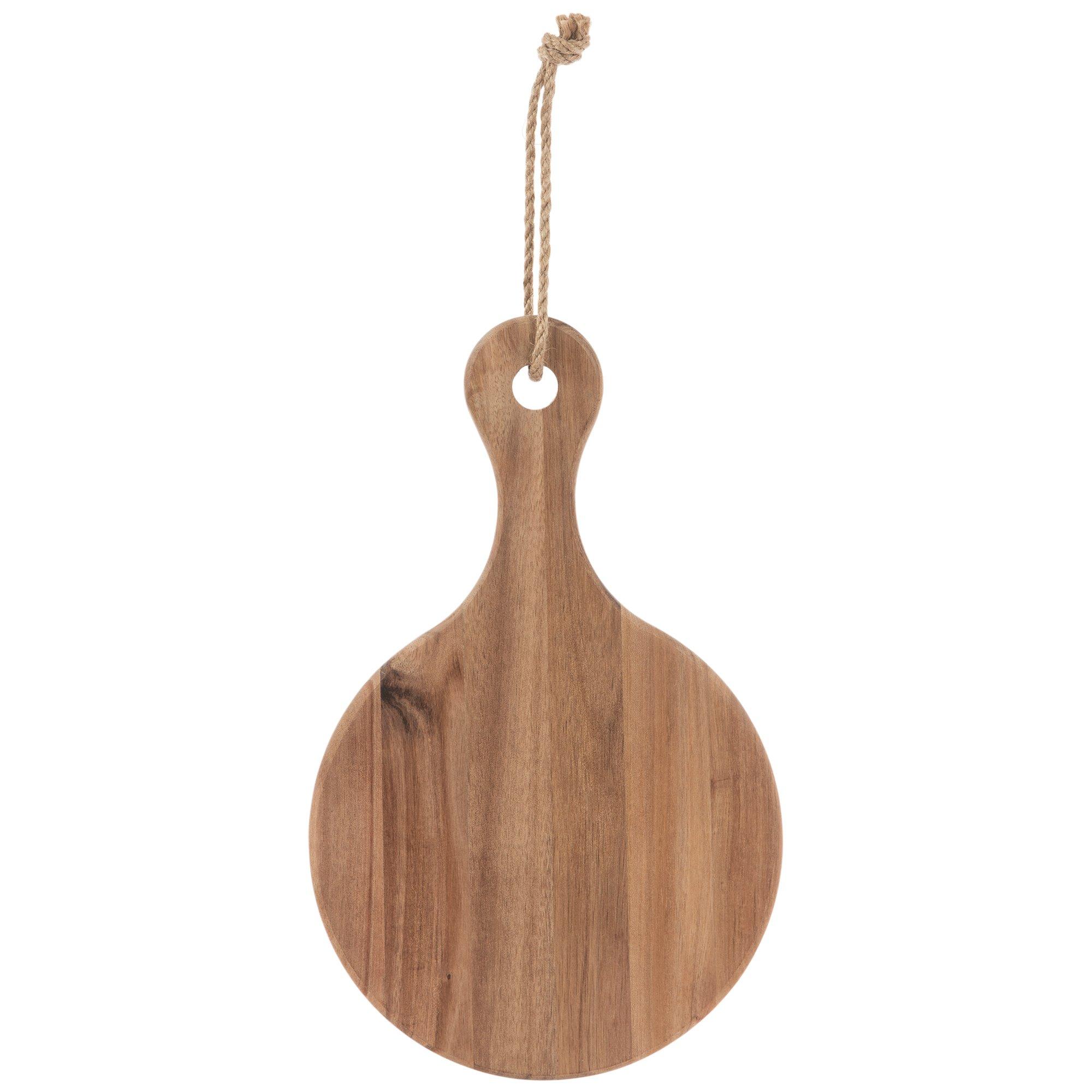 Round Acacia Cutting Board With Handle Hobby Lobby 2342244