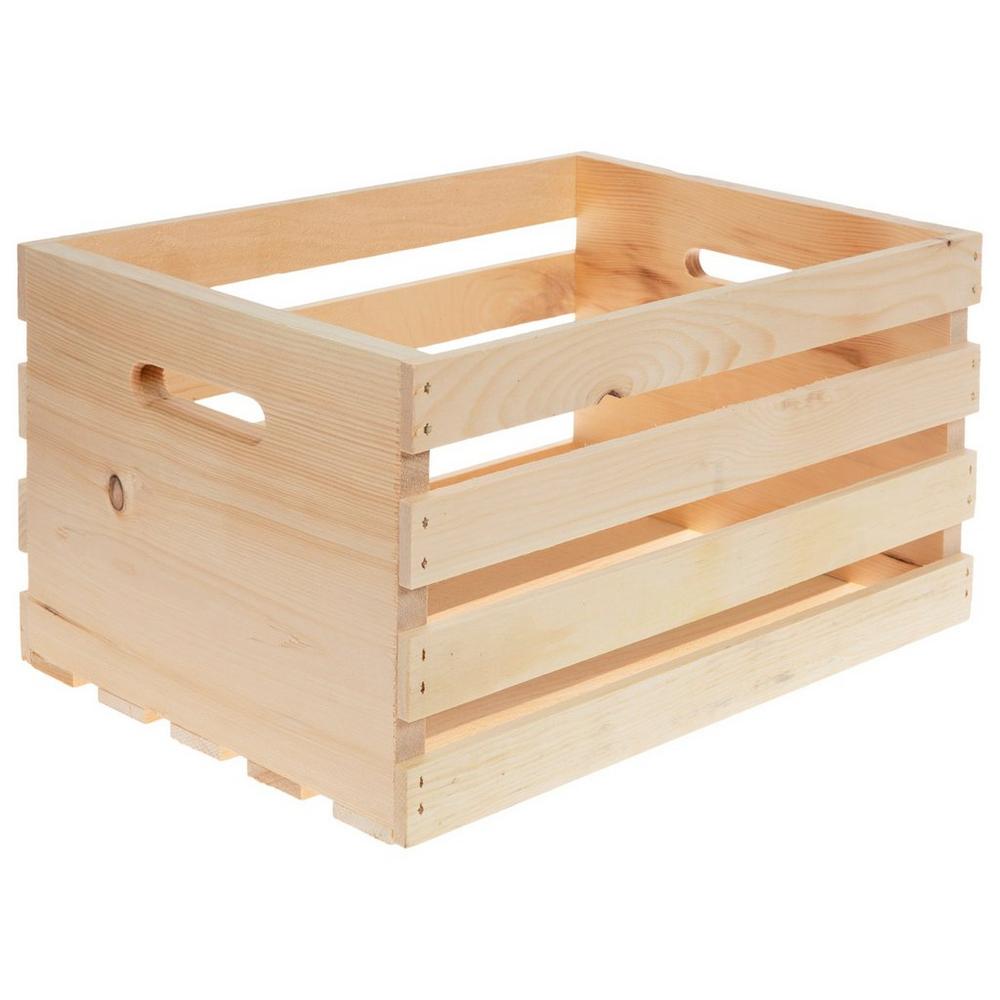 Pine Wood Crate