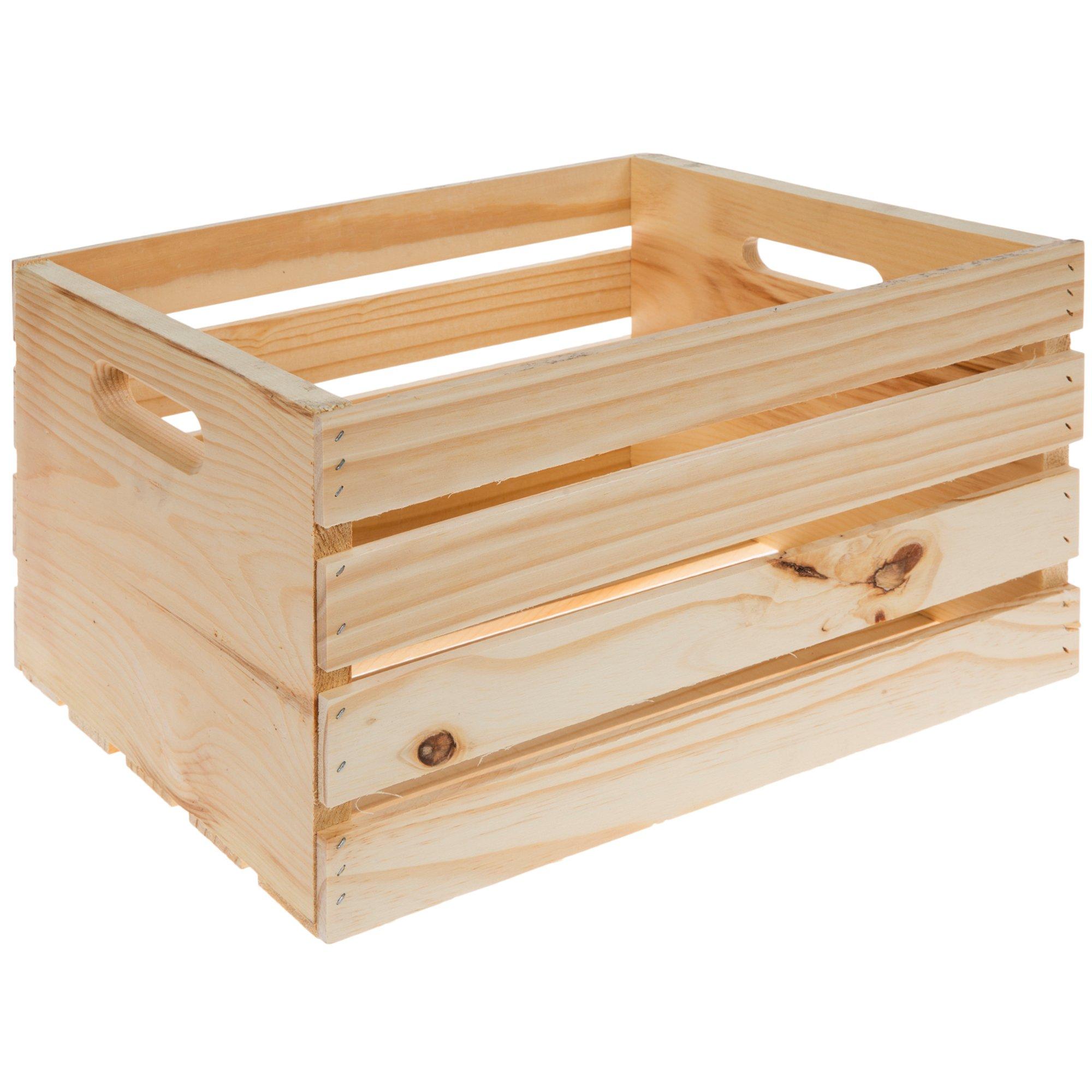 Wood Storage Crate Set, Hobby Lobby