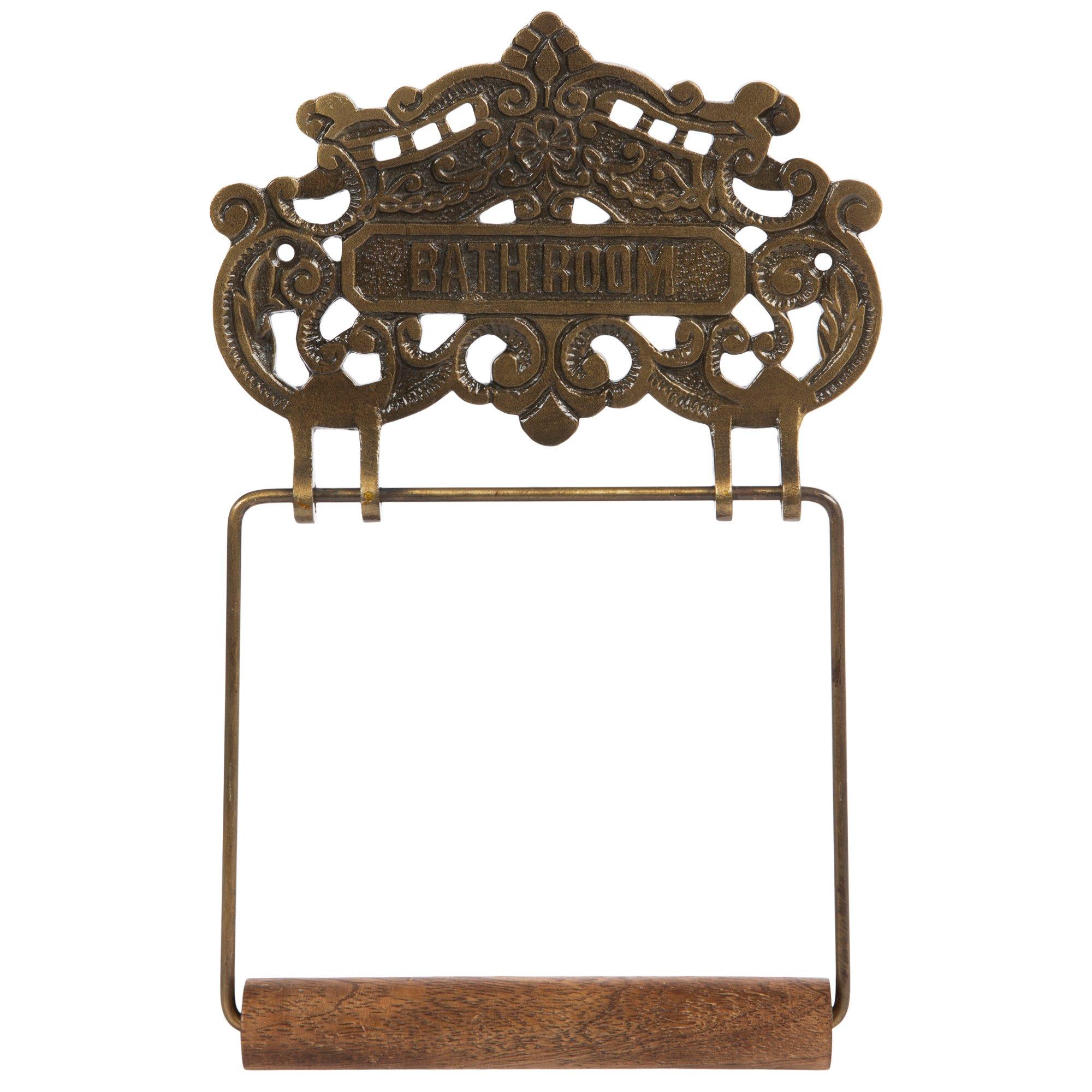 Antique Brass Bathroom Metal Towel Holder Hobby Lobby 2343713