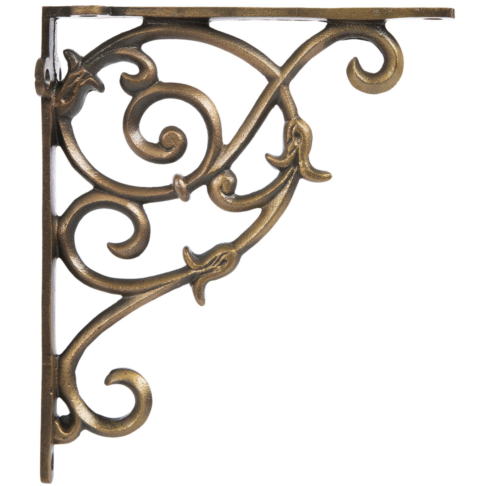 Antique Brass Metal Bracket Hobby Lobby 2343739