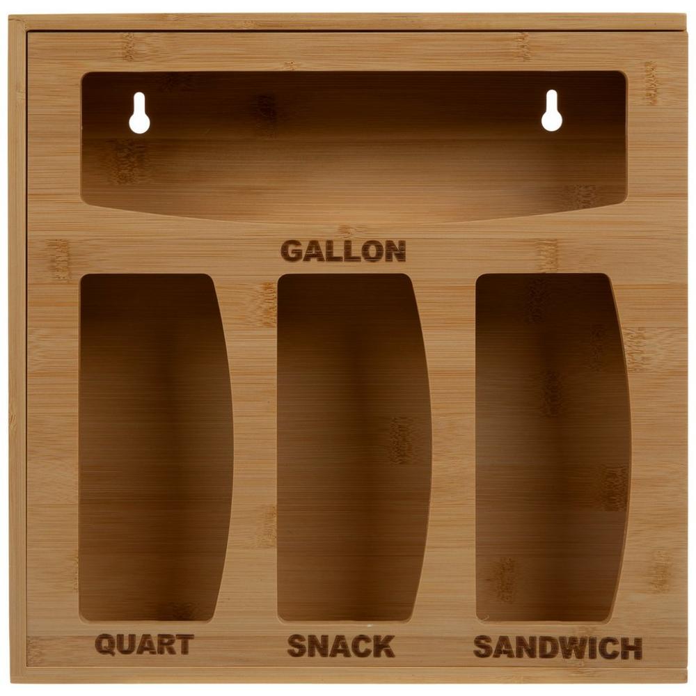 Bamboo Storage Bag Kitchen Organizer