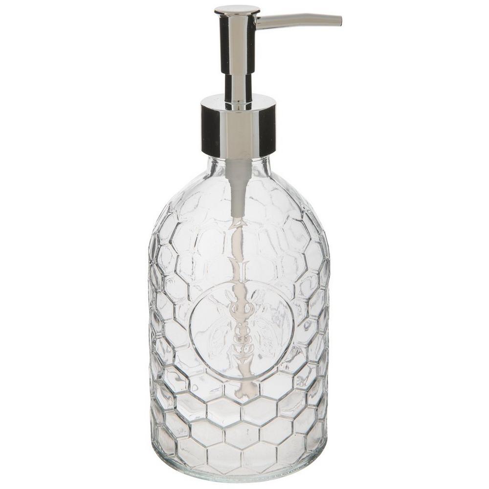 Honeycomb Glass Soap Dispenser