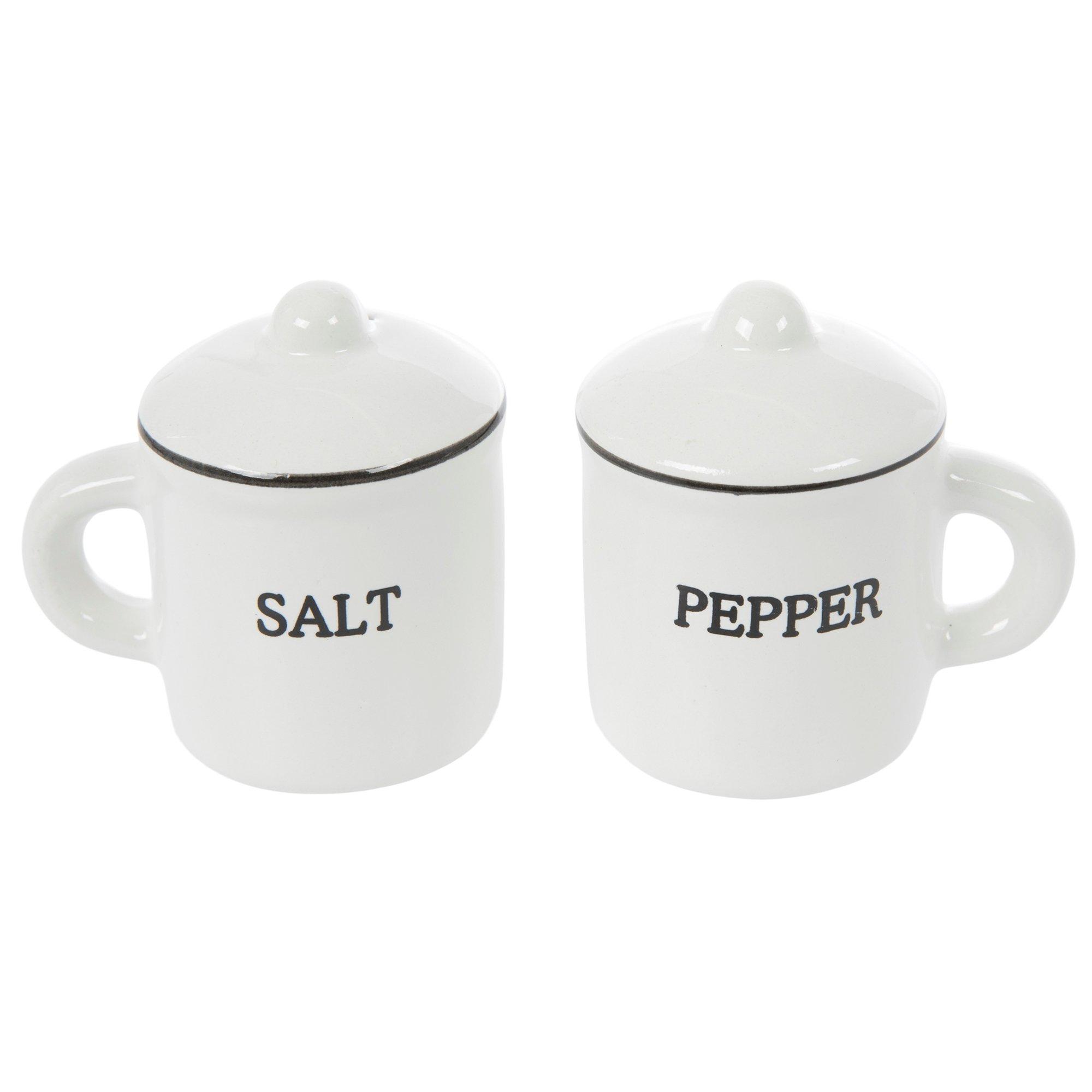 Salt & Pepper Shakers With Handles view 1